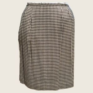 Jones New York Houndstooth Skirt 24" size 14